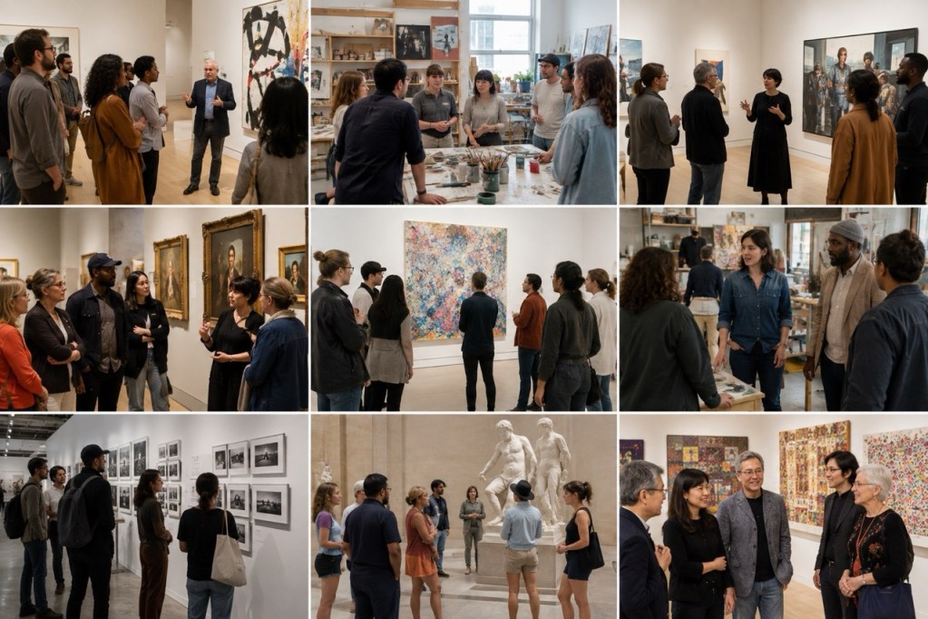 Tarik Talk Collective — Art community gatherings and studio visits